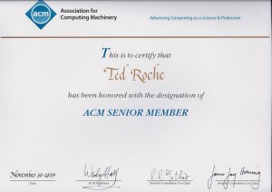 Senior Member Certificate